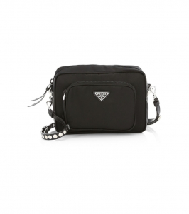 Prada-nylon-crossbody-bag-black-studded